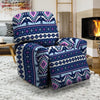 Blue Tribal Aztec Eagles Recliner Cover-grizzshop