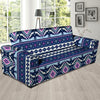 Blue Tribal Aztec Eagles Sofa Cover-grizzshop