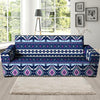 Blue Tribal Aztec Eagles Sofa Cover-grizzshop