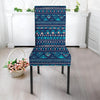 Blue Tribal Aztec Hand Drawn Chair Cover-grizzshop