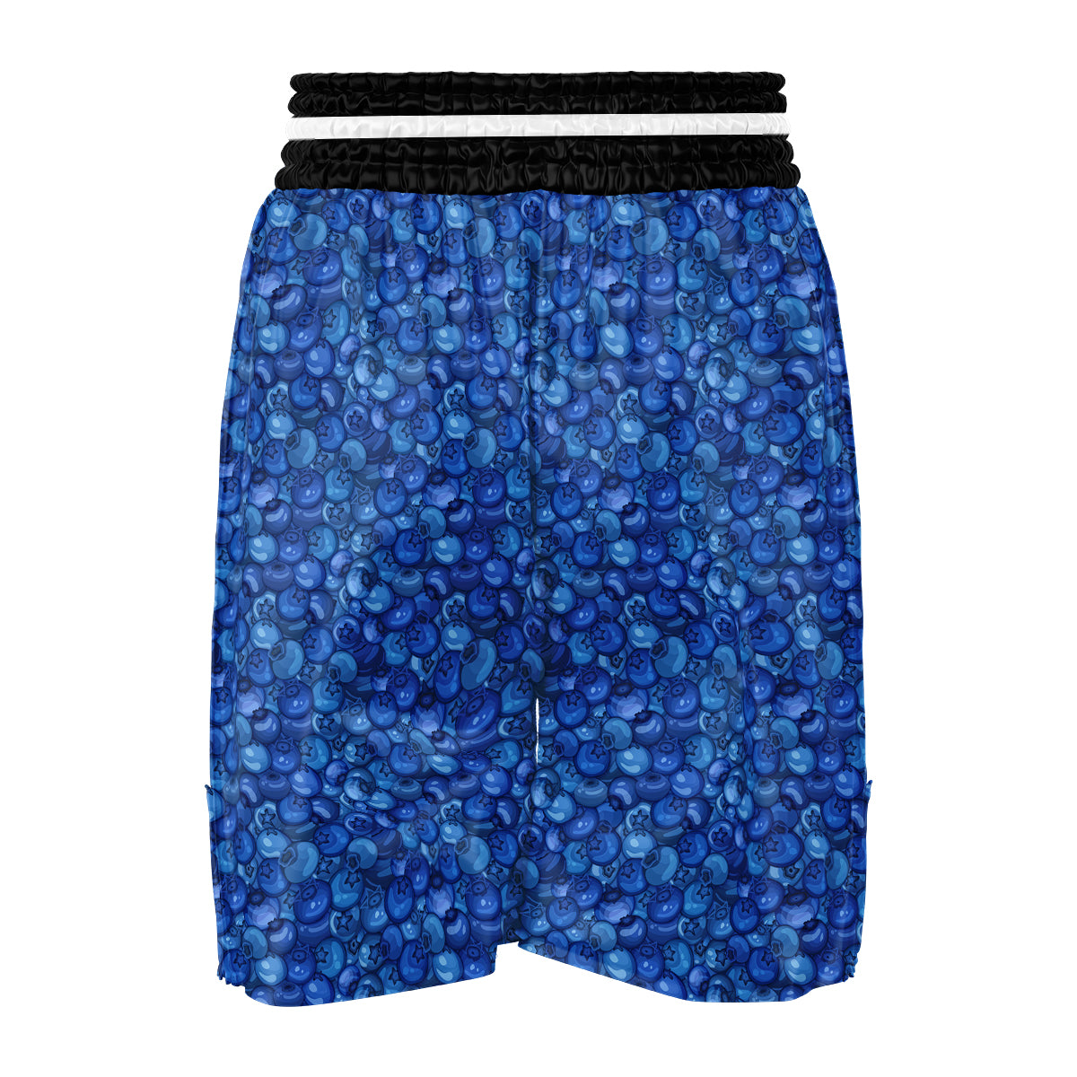 Blueberry Print Pattern Boxing Shorts-grizzshop