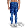 Blueberry Print Pattern Men's Leggings-grizzshop