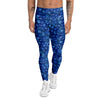 Blueberry Print Pattern Men's Leggings-grizzshop