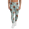 Boar And Cloud Print Pattern Men's Leggings-grizzshop