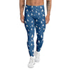 Boat Drawing Print Pattern Men's Leggings-grizzshop