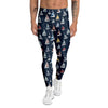 Boat On Sea Print Pattern Men's Leggings-grizzshop