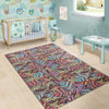 Bohemian Boho Pattern Print Floor Mat-grizzshop