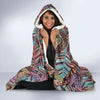 Bohemian Boho Pattern Print Hooded Blanket-grizzshop