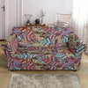 Bohemian Boho Pattern Print Loveseat Cover-grizzshop