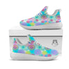 Bohemian Mandala Pastel Print Pattern White Athletic Shoes-grizzshop