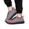 Bohemian Mandala Pink And Teal Print Pattern Black Sneaker-grizzshop