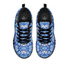 Bohemian Native Tribal Print Pattern Black Sneaker-grizzshop