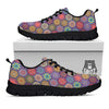 Bohemian Oriental Mandala Print Pattern Black Sneaker-grizzshop