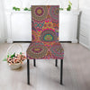 Bohemian Patchwork Pattern Print Chair Cover-grizzshop