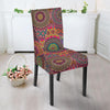 Bohemian Patchwork Pattern Print Chair Cover-grizzshop