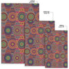 Bohemian Patchwork Pattern Print Floor Mat-grizzshop