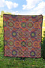 Bohemian Patchwork Pattern Print Quilt-grizzshop