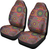 Bohemian Patchwork Pattern Print Universal Fit Car Seat Covers-grizzshop