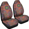 Bohemian Patchwork Pattern Print Universal Fit Car Seat Covers-grizzshop