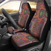 Bohemian Patchwork Pattern Print Universal Fit Car Seat Covers-grizzshop