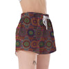 Bohemian Patchwork Pattern Print Women's Shorts-grizzshop