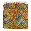 Bohemian Patchwork Print Pattern Duvet Cover Bedding Set-grizzshop