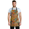 Bohemian Patchwork Print Pattern Men's Apron-grizzshop