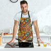 Bohemian Patchwork Print Pattern Men's Apron-grizzshop