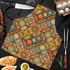 Bohemian Patchwork Print Pattern Men's Apron-grizzshop