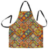 Bohemian Patchwork Print Pattern Men's Apron-grizzshop