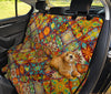 Bohemian Patchwork Print Pattern Pet Car Seat Cover-grizzshop