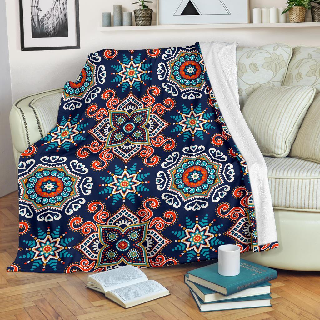 Bohemian Pattern Print Blanket-grizzshop