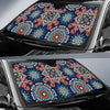 Bohemian Pattern Print Car Sun Shade-grizzshop