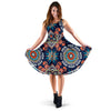 Bohemian Pattern Print Dress-grizzshop