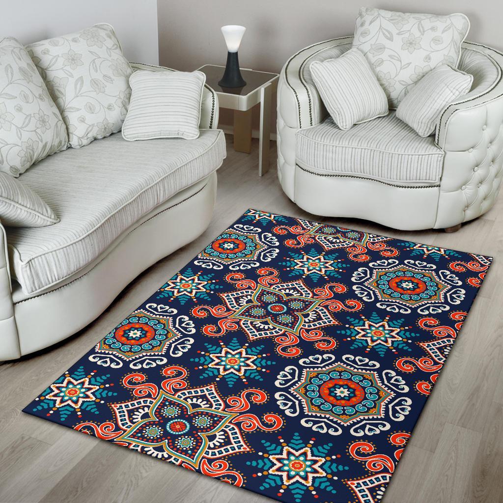 Bohemian Pattern Print Floor Mat-grizzshop