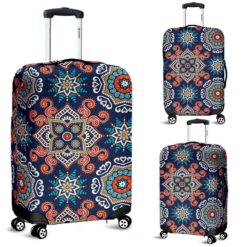 Bohemian Pattern Print Luggage Cover Protector-grizzshop