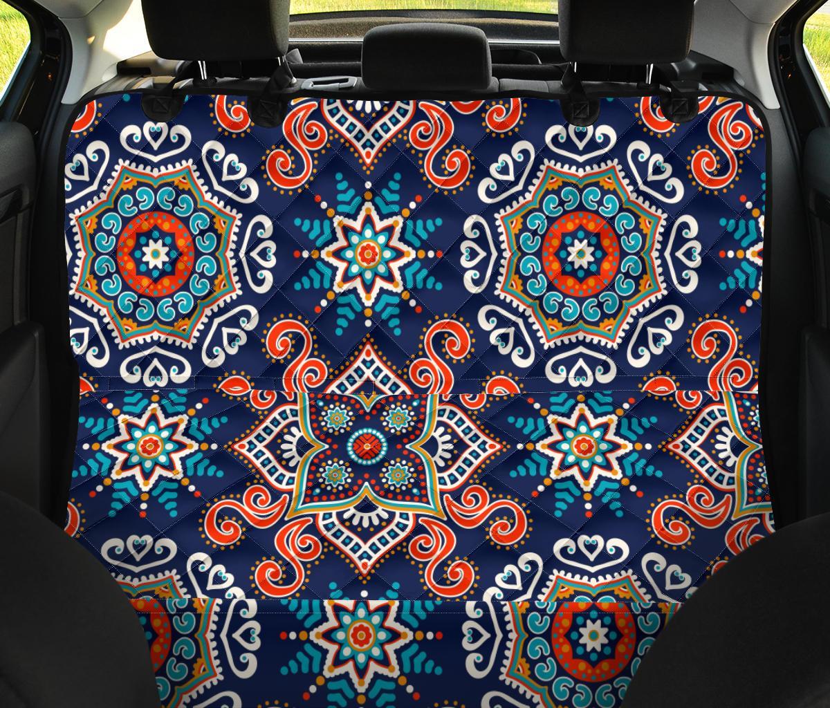 Bohemian Pattern Print Pet Car Seat Cover-grizzshop