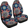 Bohemian Pattern Print Universal Fit Car Seat Covers-grizzshop