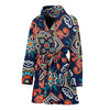 Bohemian Pattern Print Women Long Robe-grizzshop