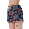 Bohemian Pattern Print Women's Shorts-grizzshop