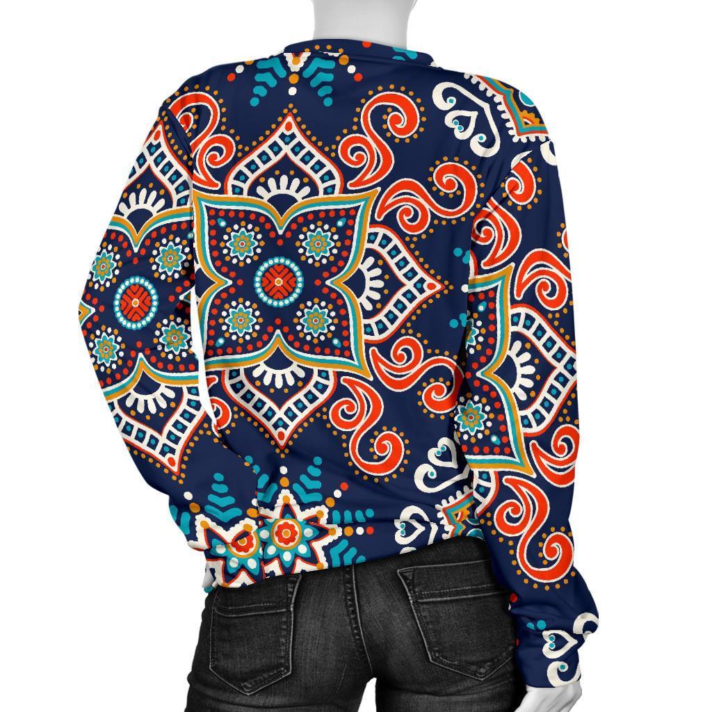 Bohemian Pattern Print Women's Sweatshirt-grizzshop