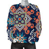 Bohemian Pattern Print Women's Sweatshirt-grizzshop