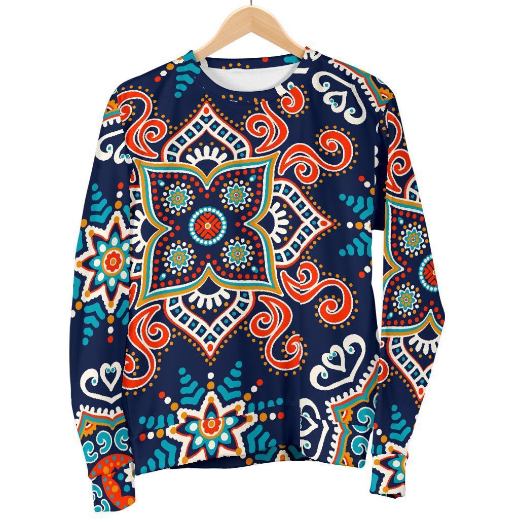 Bohemian Pattern Print Women's Sweatshirt-grizzshop