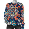 Bohemian Pattern Print Women's Sweatshirt-grizzshop