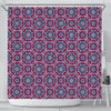 Bohemian Print Pattern Bathroom Shower Curtain-grizzshop