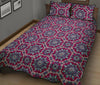 Bohemian Print Pattern Bed Set Quilt-grizzshop