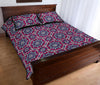 Bohemian Print Pattern Bed Set Quilt-grizzshop