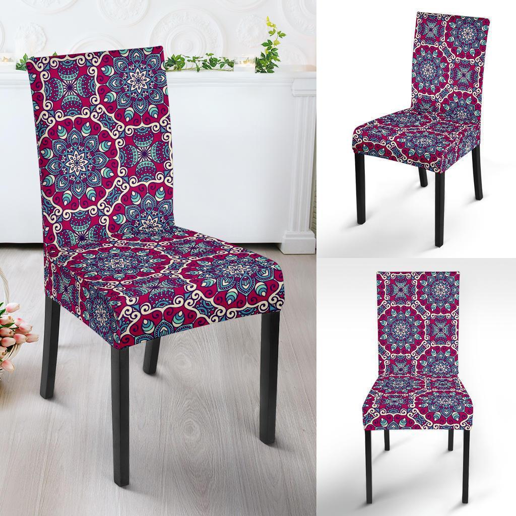 Bohemian Print Pattern Chair Cover-grizzshop