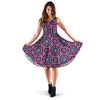 Bohemian Print Pattern Dress-grizzshop