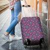 Bohemian Print Pattern Luggage Cover Protector-grizzshop